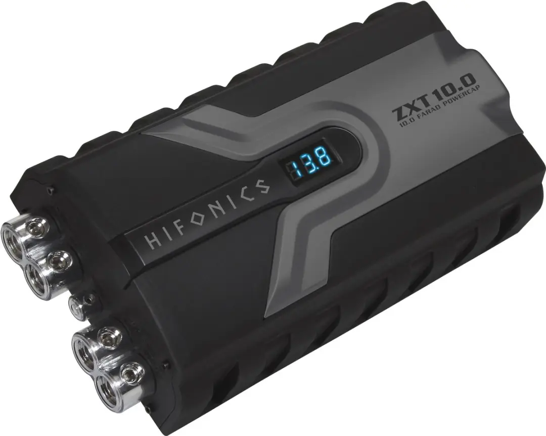 Hifonics ZXT10.0, 10 Farad Hybrid Power Capacitor / Booster / Condensator voor A