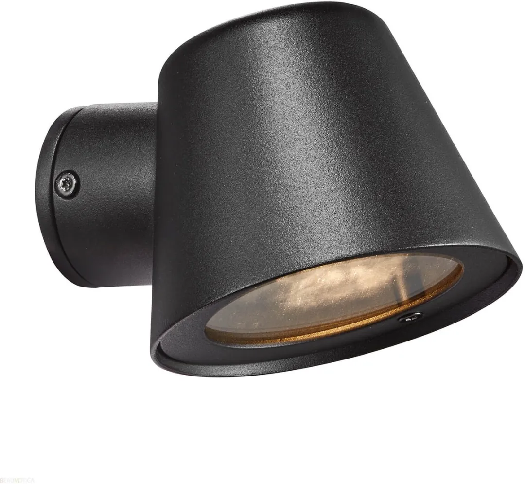 Nordlux Aleria Wandlamp - 1 Lichtpunt - 6cm - Zwart