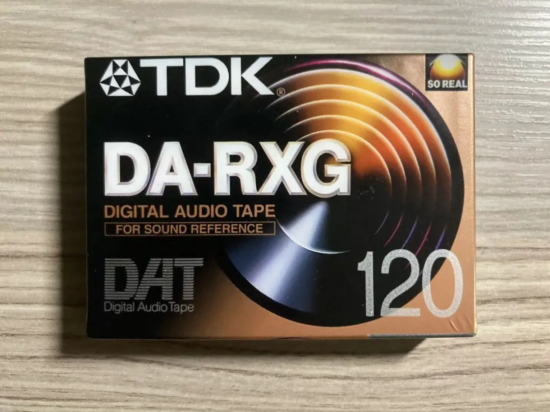 TDK DA-RXG 120 DAT Audio Tape