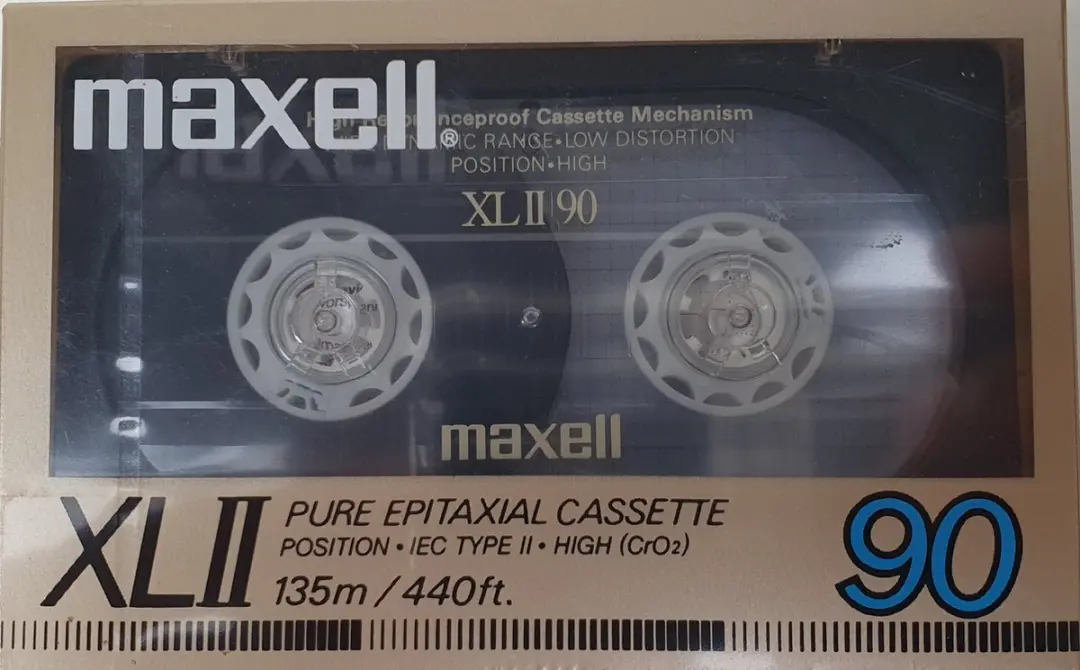 Maxell XLII 90 Pure Epitaxial Cassette Type II