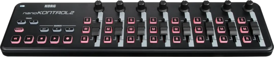 Korg nanoKONTROL2 KRNANOKO2B USB-controller - Zwart - afbeelding 2 van 2