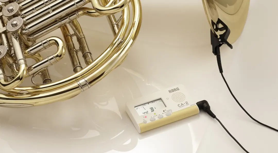 Korg CA-2 Chromatisch Stemapparaat - Wit - afbeelding 3 van 3