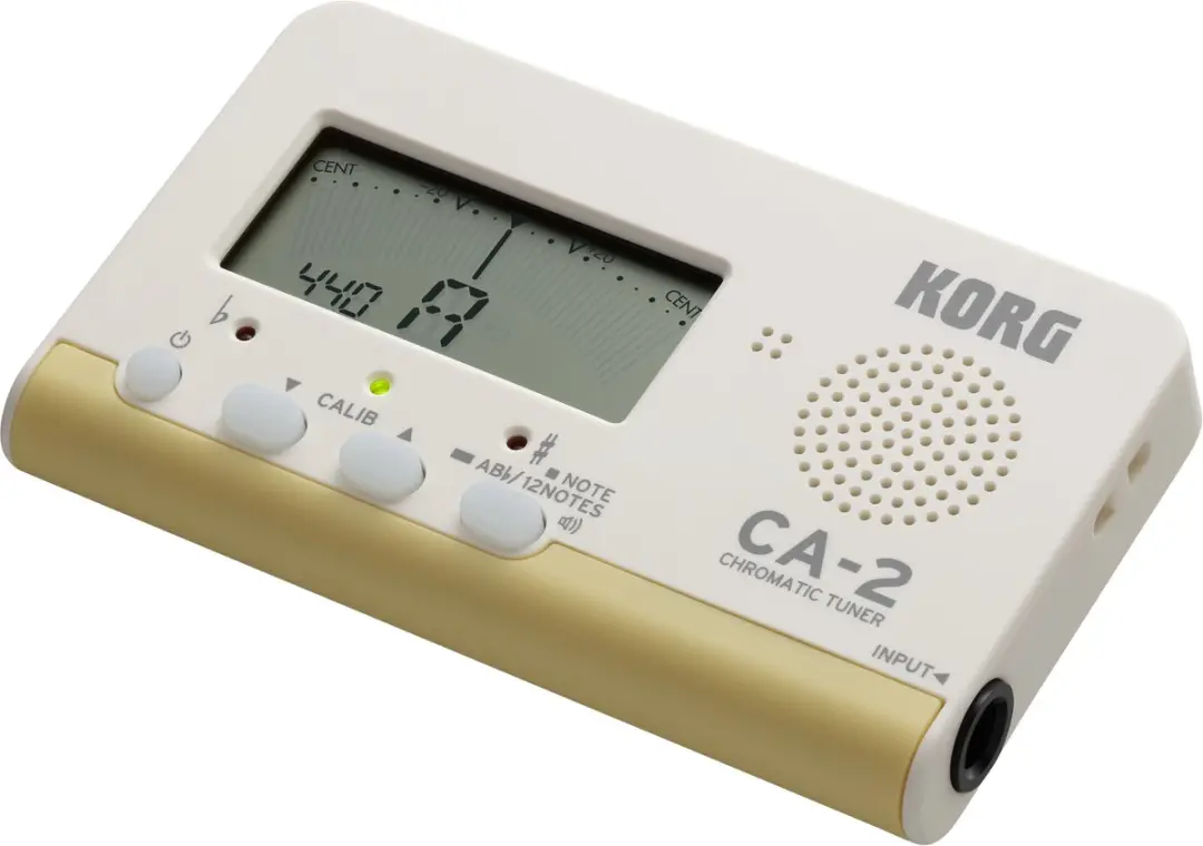 Korg CA-2 Chromatisch Stemapparaat - Wit - afbeelding 2 van 3