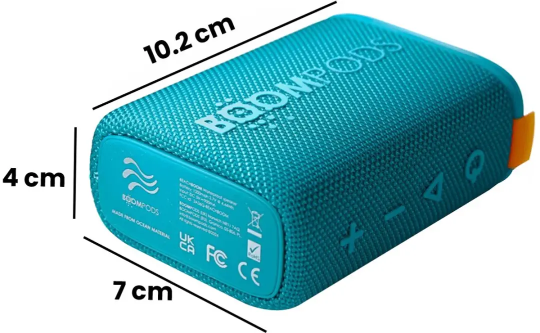 Boompods Beachboom Mono BEABLU Luidspreker - Blauw - afbeelding 2 van 4