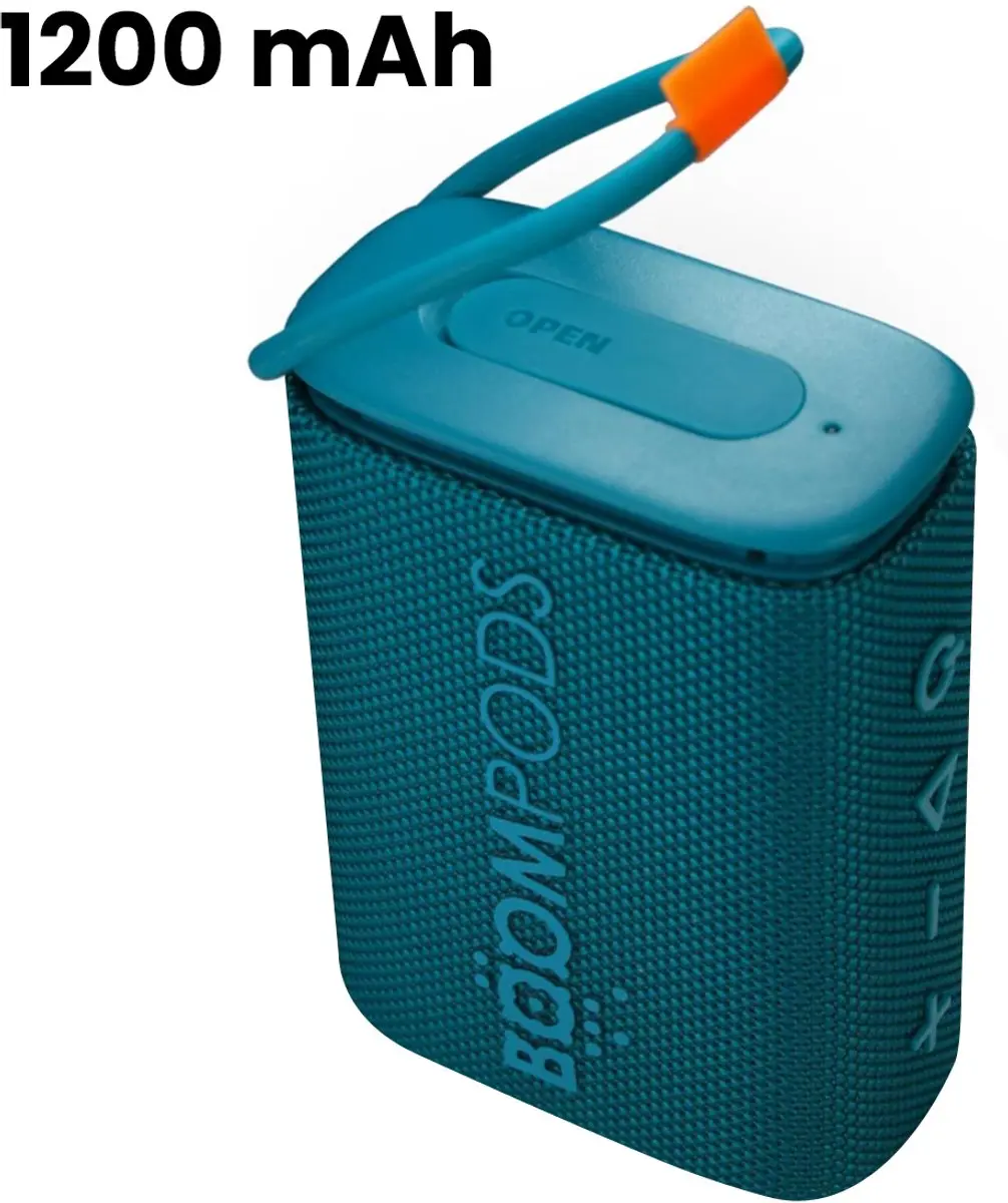 Boompods Beachboom Mono BEABLU Luidspreker - Blauw - afbeelding 4 van 4