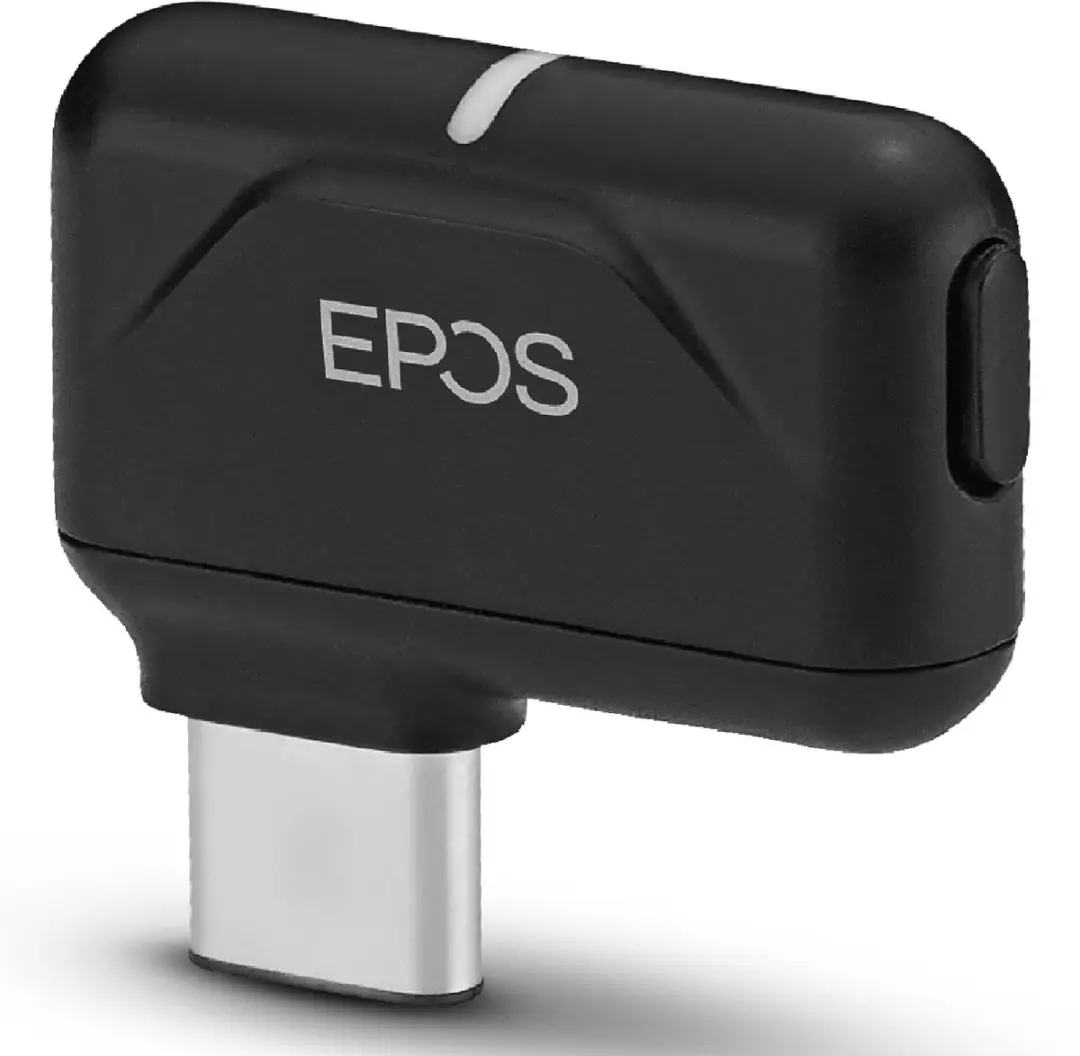 EPOS BTD 800 (1000206) USB-C Bluetooth adapter - Zwart - afbeelding 2 van 3
