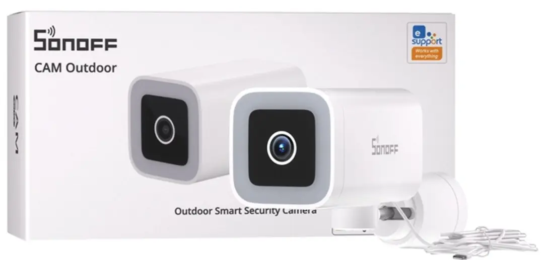 Sonoff CAM-B1P 2K Buiten Smart WiFi Camera - Wit - afbeelding 4 van 5