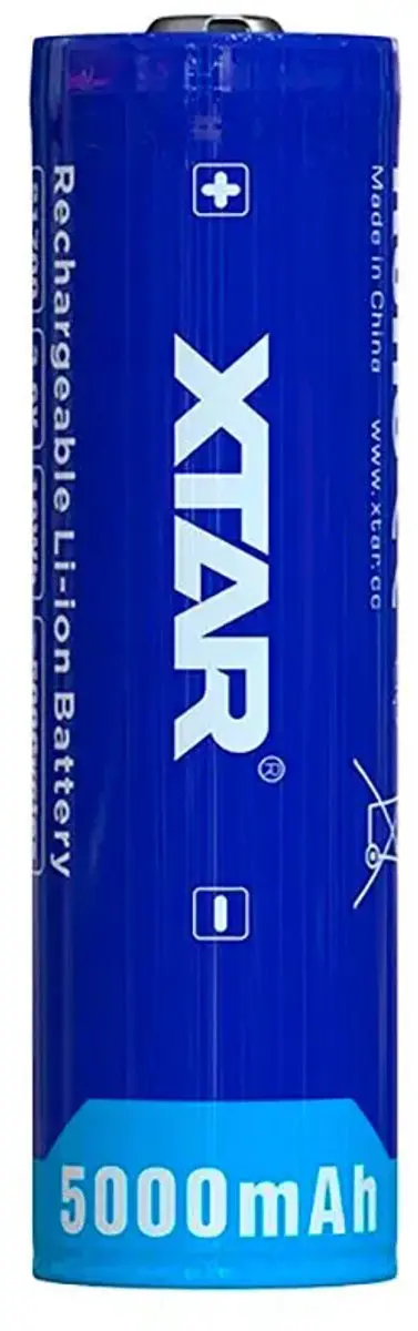 Xtar 21700 5000mAh Li-ion Batterij - Button Top - afbeelding 2 van 2