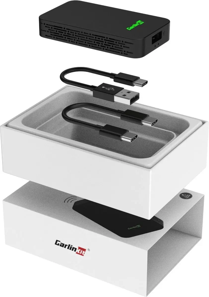 CarlinKit CPC200-2Air Draadloze CarPlay Adapter - Zwart - afbeelding 6 van 6