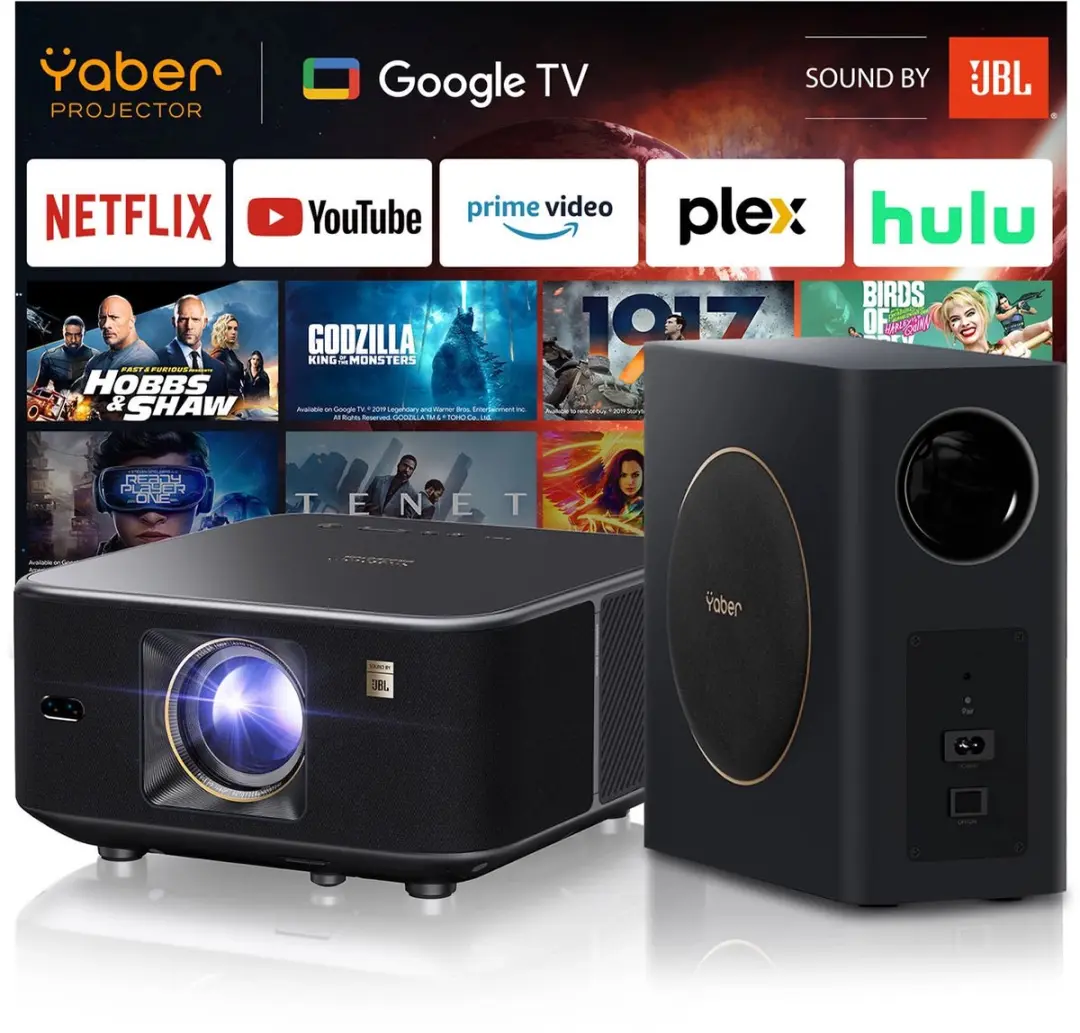 Yaber K3 Pro Smart Beamer - Full HD 1080P - 1000 ISO Lumen - afbeelding 5 van 6