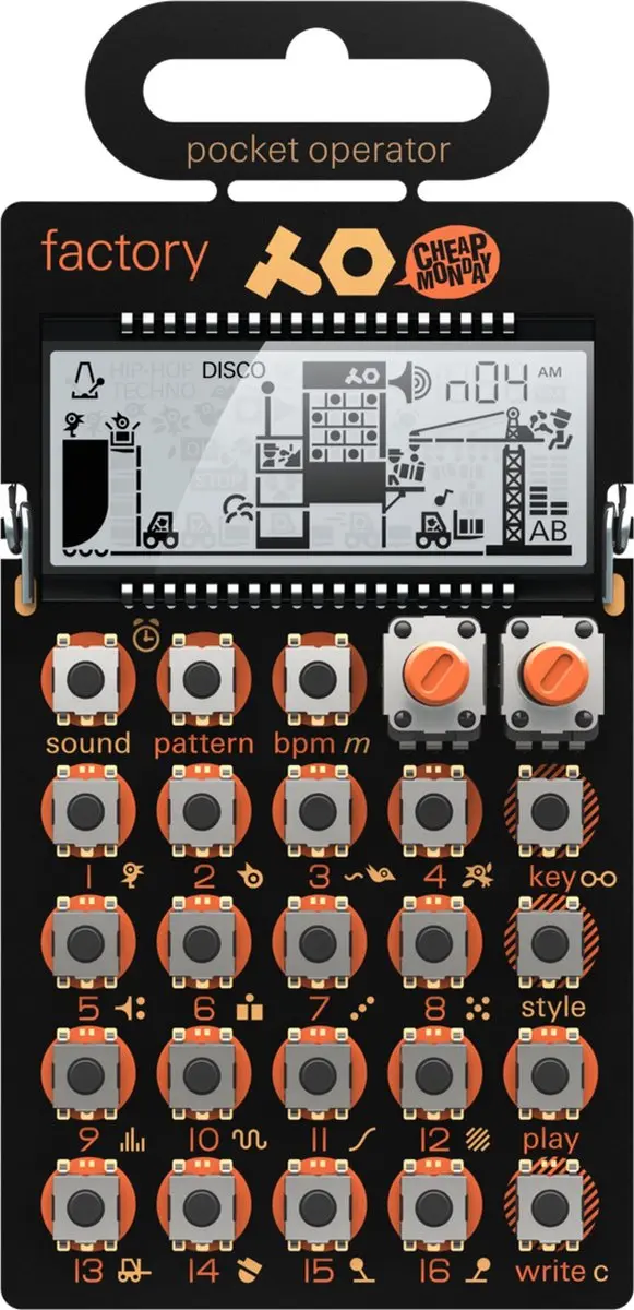 Teenage Engineering PO-16 Pocket Operator Factory