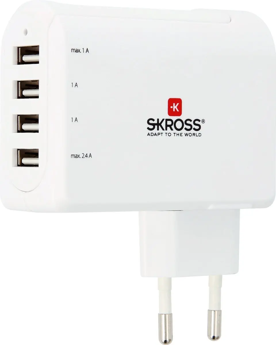 Skross Euro USB Charger 4 Port