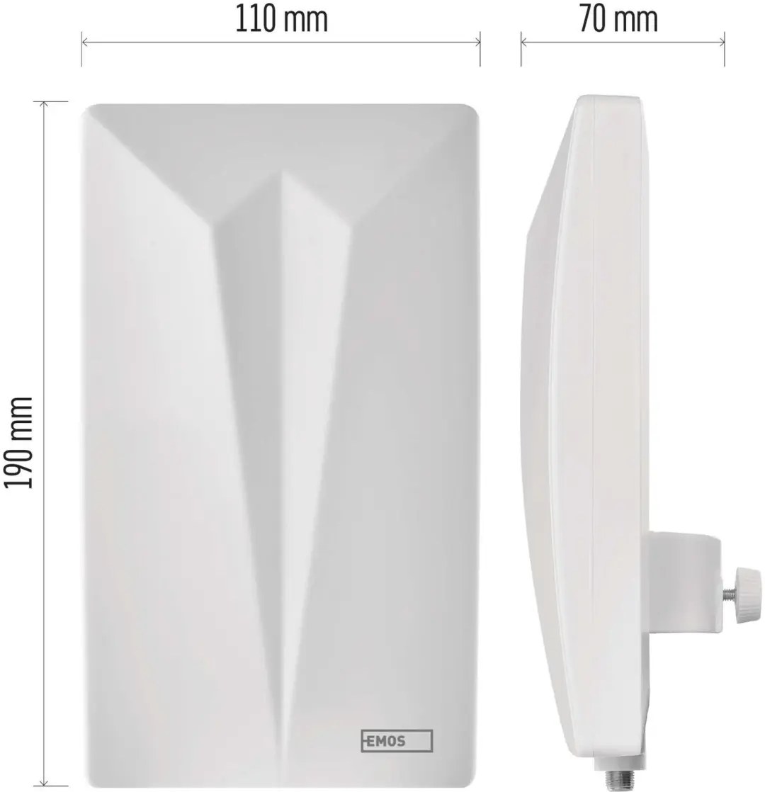 Emos Village Camp V400 J0802 Universele Antenne - Grijs - afbeelding 4 van 6