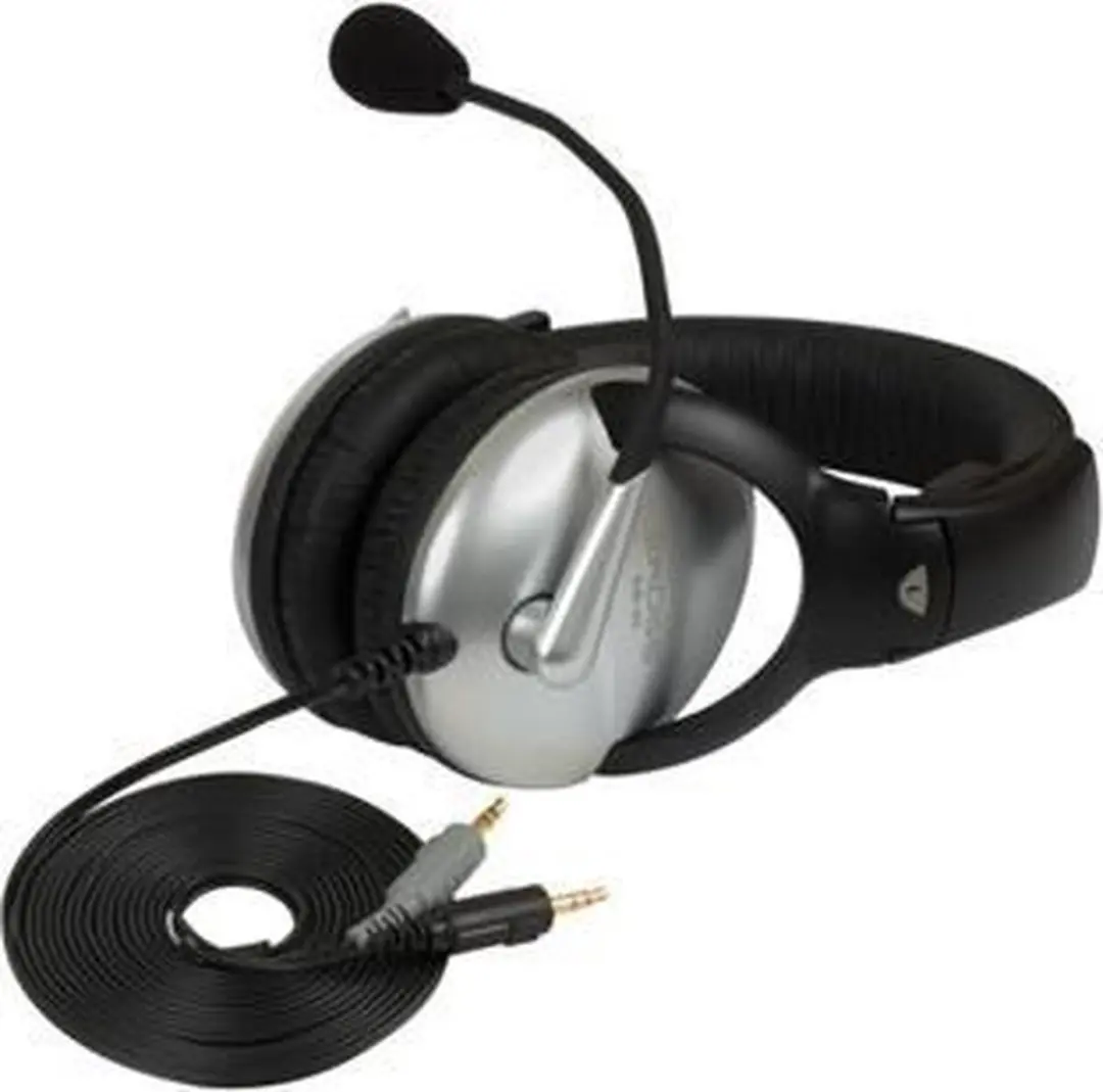Koss SB45 USB Stereo OnEar Headset - Zilver/Zwart - afbeelding 3 van 4