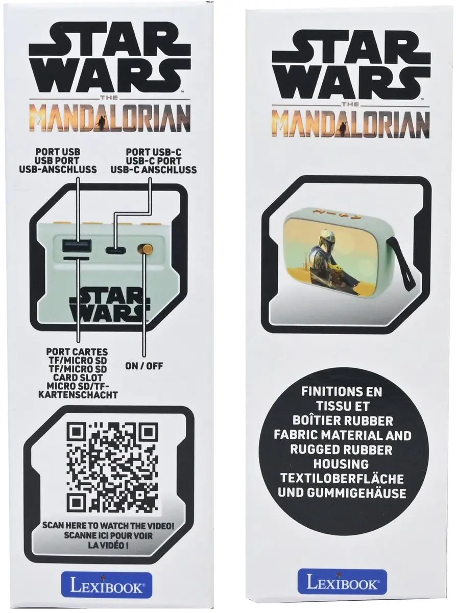 Lexibook Star Wars BT018SW Bluetooth-luidspreker - Groen - afbeelding 4 van 6