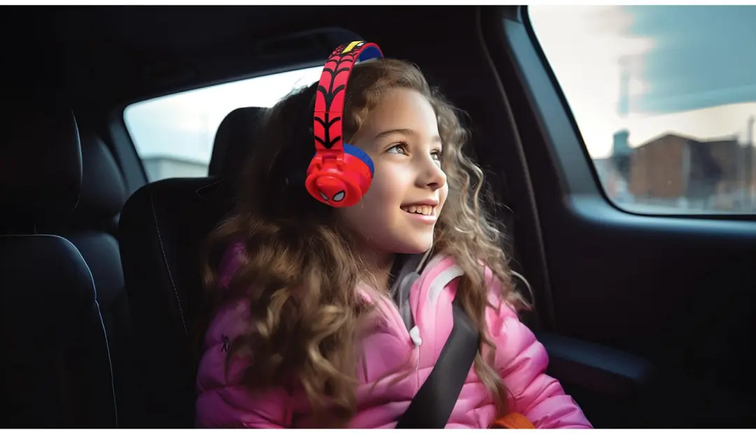 Lexibook Spider-Man Bluetooth Koptelefoon HPBT015SP - Rood - afbeelding 4 van 6