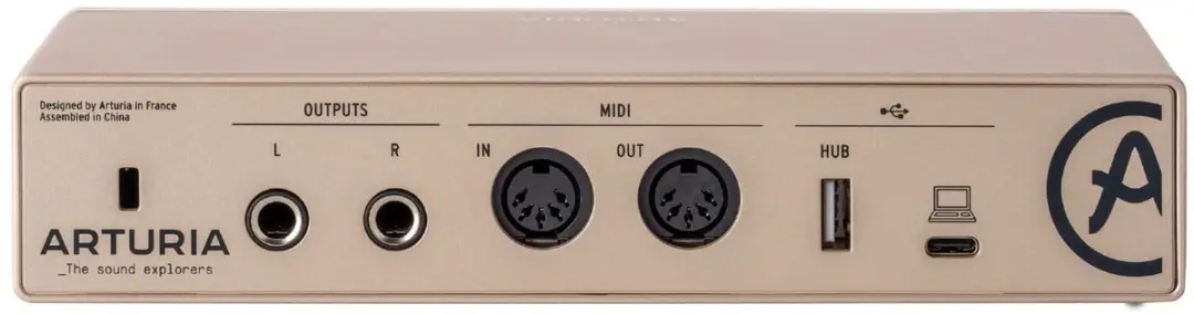 Arturia MiniFuse 2 Champagne Audio Interface - 2x2 USB-C - afbeelding 2 van 5