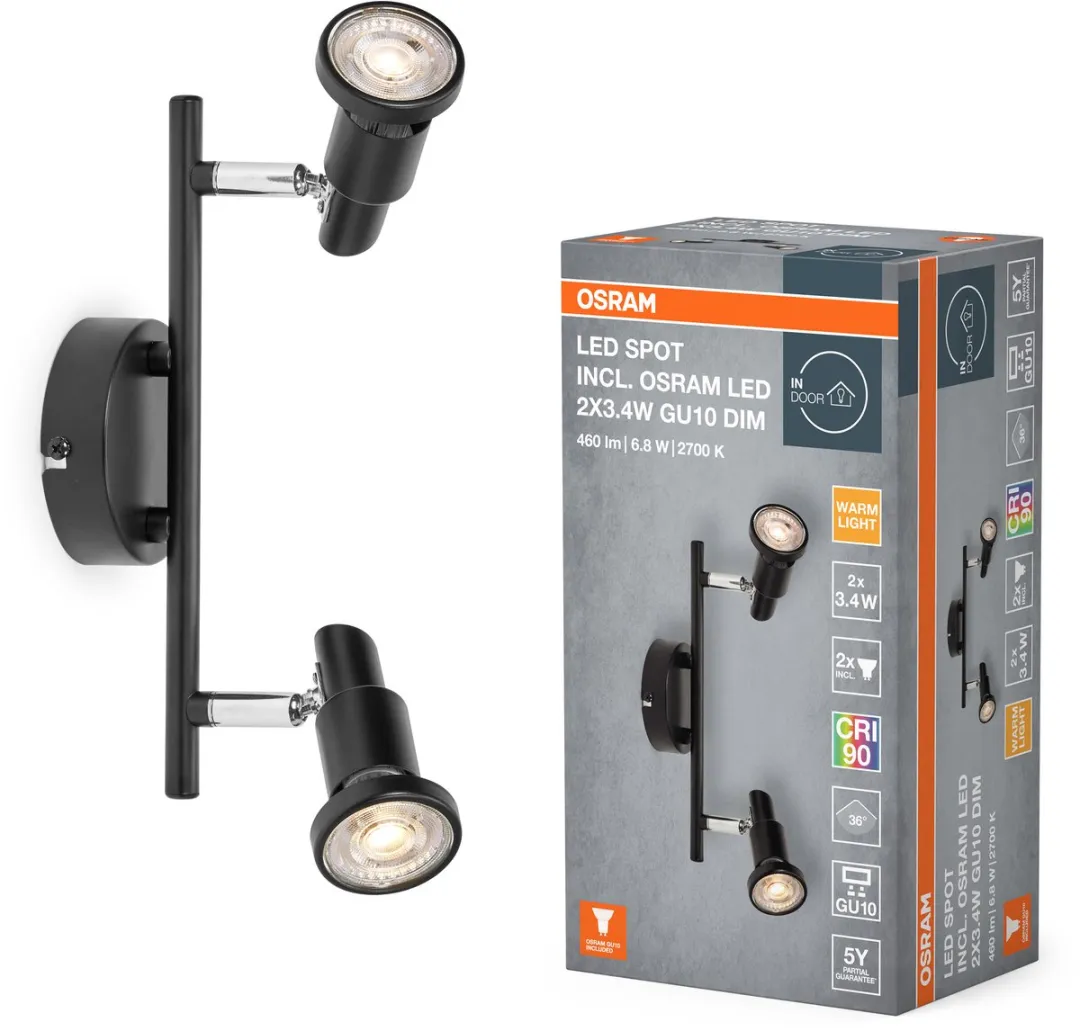 Osram LED Spot GU10 2x3,4W