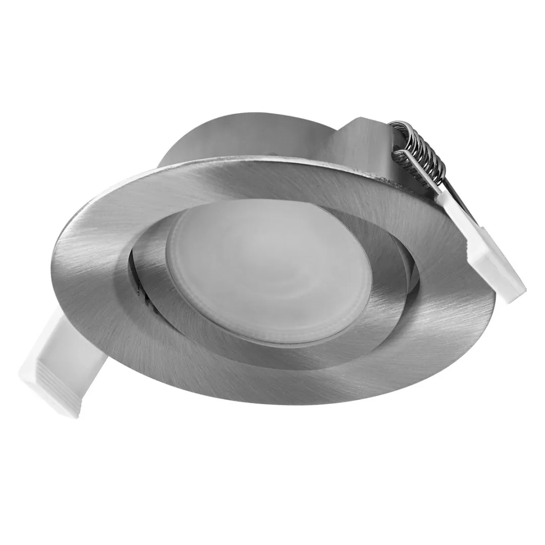 Osram Spot Set LED Inbouwspot DIM 4,9W 120° Satijnnikkel