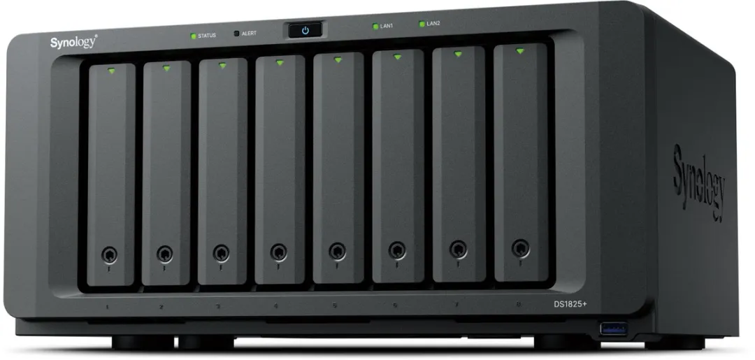Synology DS1825+ NAS - 8GB RAM - Zwart