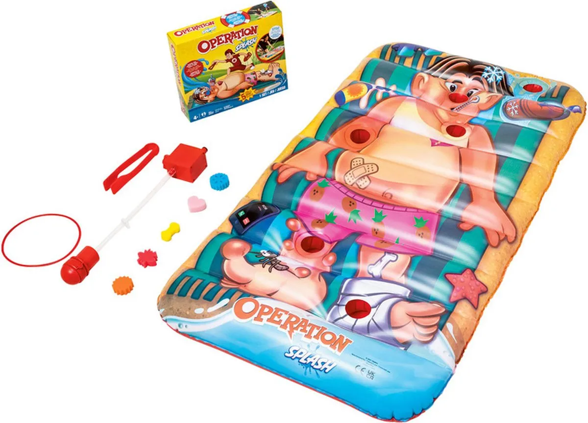 Hasbro Dr. Bibber Operation Splash Game - Bordspel