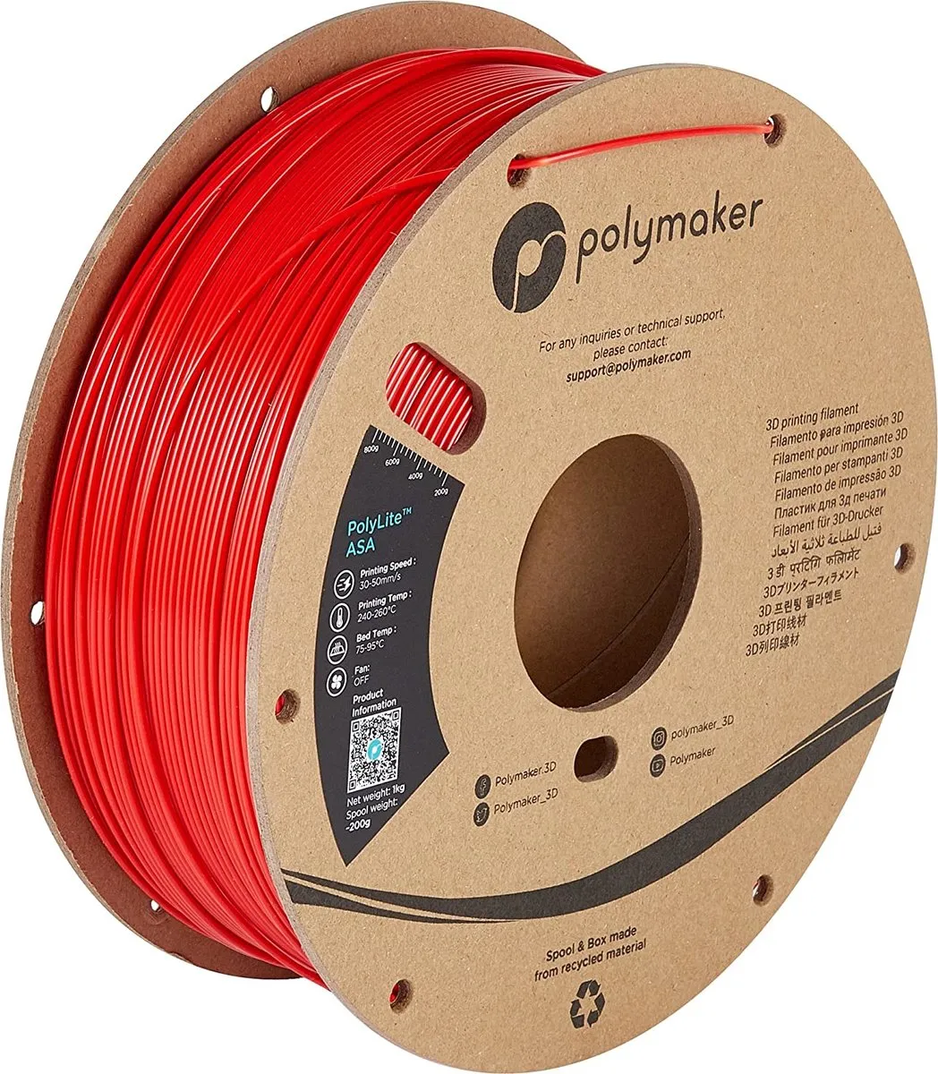 Polymaker PolyLite ASA Filament 1.75mm 1000g