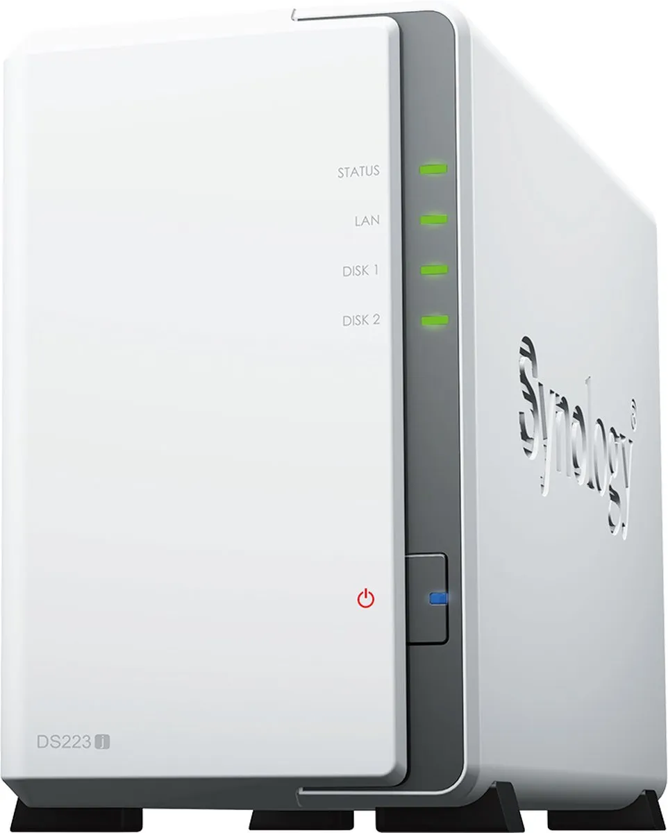 Synology DS223j NAS - 4TB (2x2TB) Wit