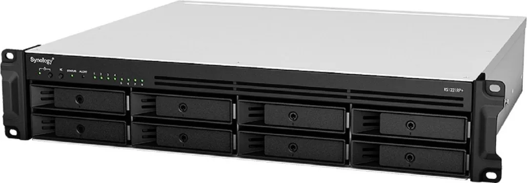 Synology RackStation RS1221RP+ NAS Server - 8Bays - AMD Ryzen - Grijs - afbeelding 6 van 6