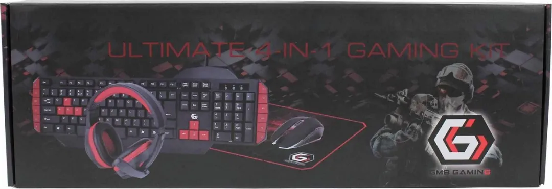 Gembird Gmb Gaming Set 4in1 Umg4-02