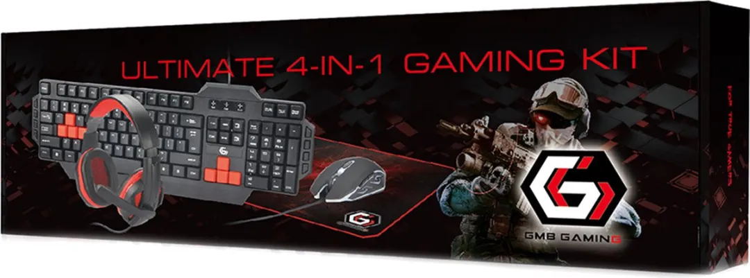 Gembird Gmb Gaming Set 4in1 Umg4-02