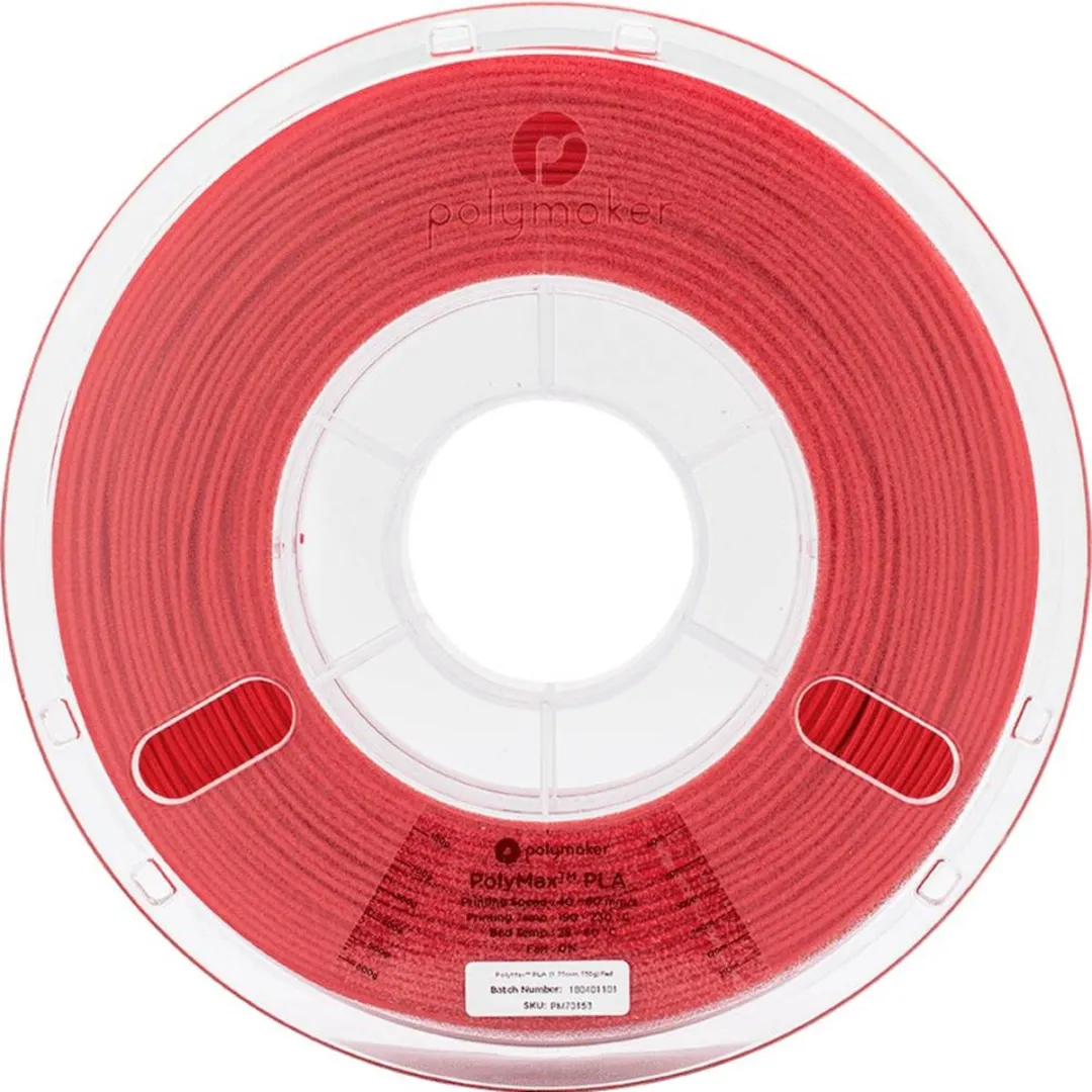 Polymaker PolyMAX Tough Filament PA06004 - 1.75mm 750g Rood