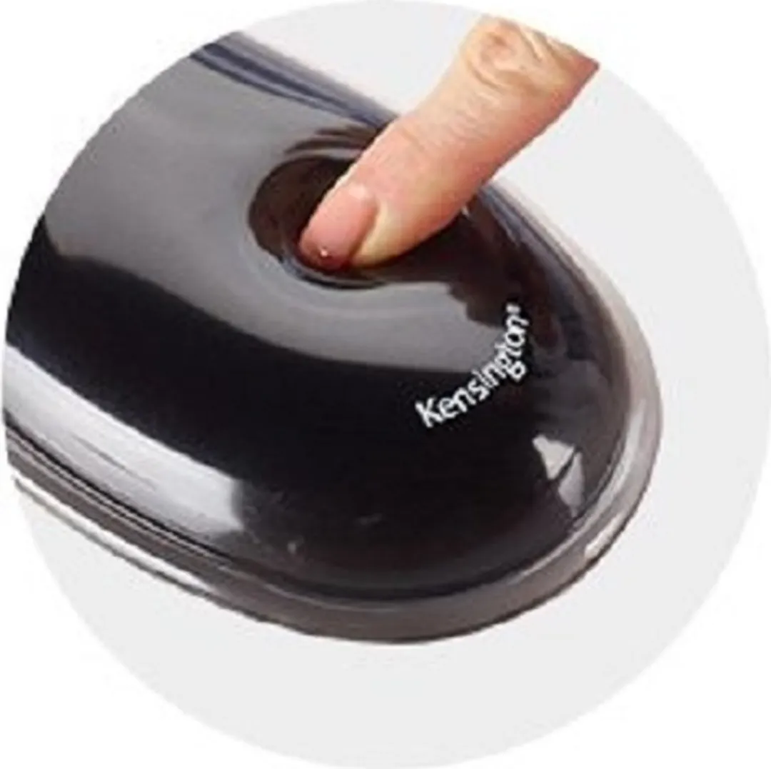 Kensington Duo Gel Ergonomische Muismat Met Polssteun - Zwart/Smoke