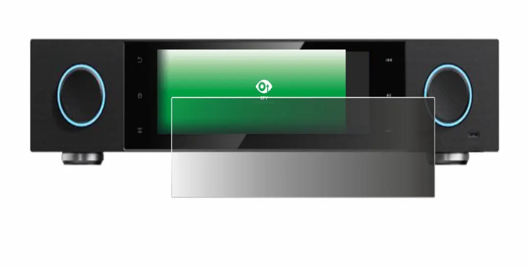 upscreen Spy Shield Privacy Screenprotector FiiO S15 - Transparant - afbeelding 5 van 6