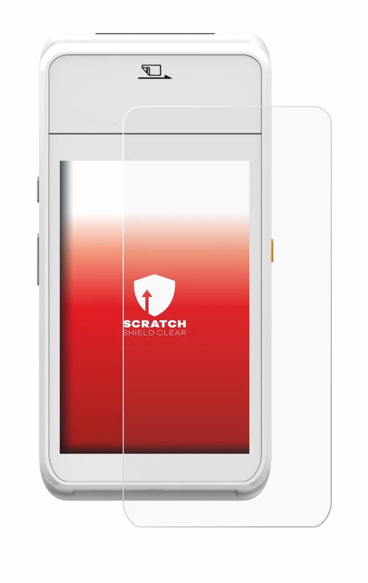 upscreen Pax A99 Screenprotector - Transparant - afbeelding 5 van 6