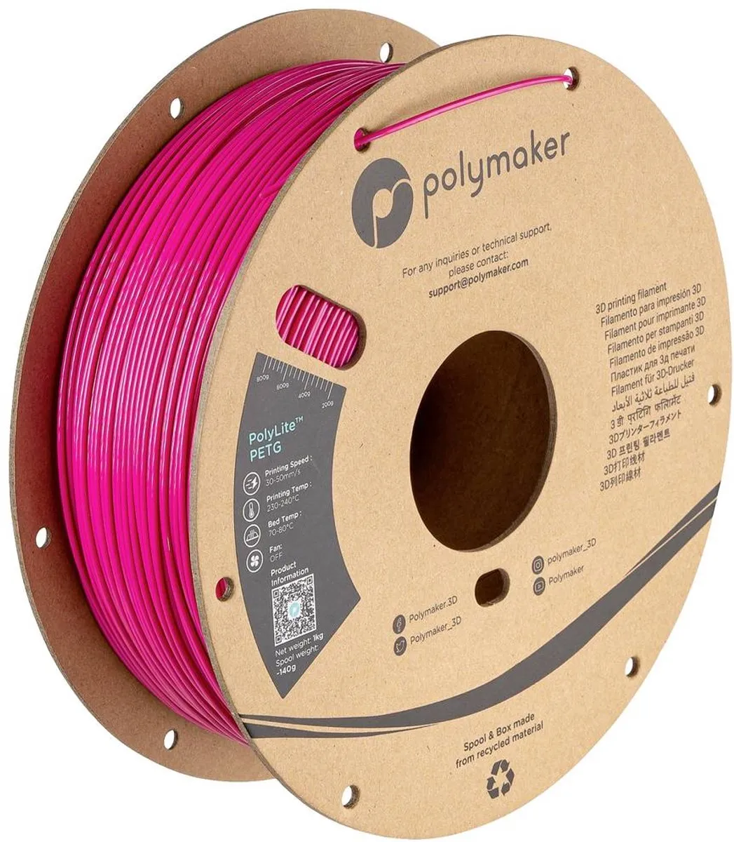 Polymaker PolyLite PETG Filament 1.75mm 1000g