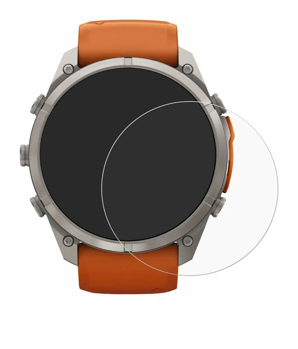 upscreen Screenprotector Garmin Fenix 9 Pro - 51 mm - afbeelding 5 van 6