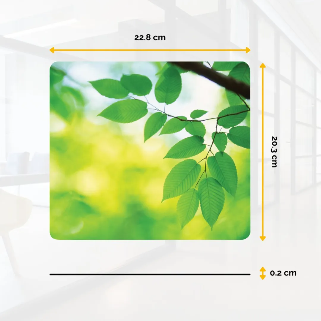Fellowes Earth Series Muismat Bladeren - Groen