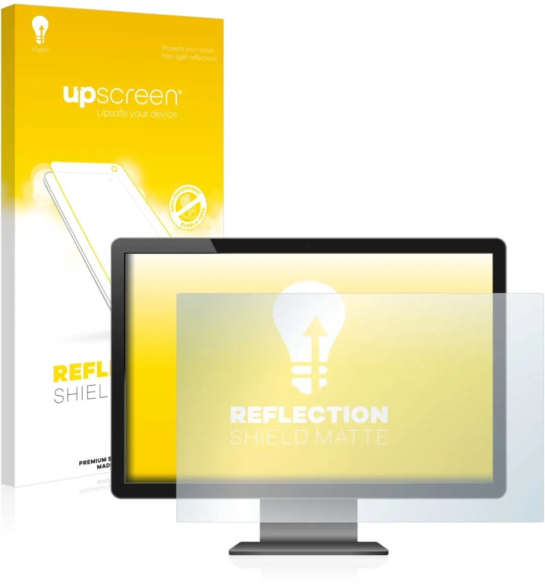 upscreen Reflection Shield Mat Screenprotector 21.3 inch