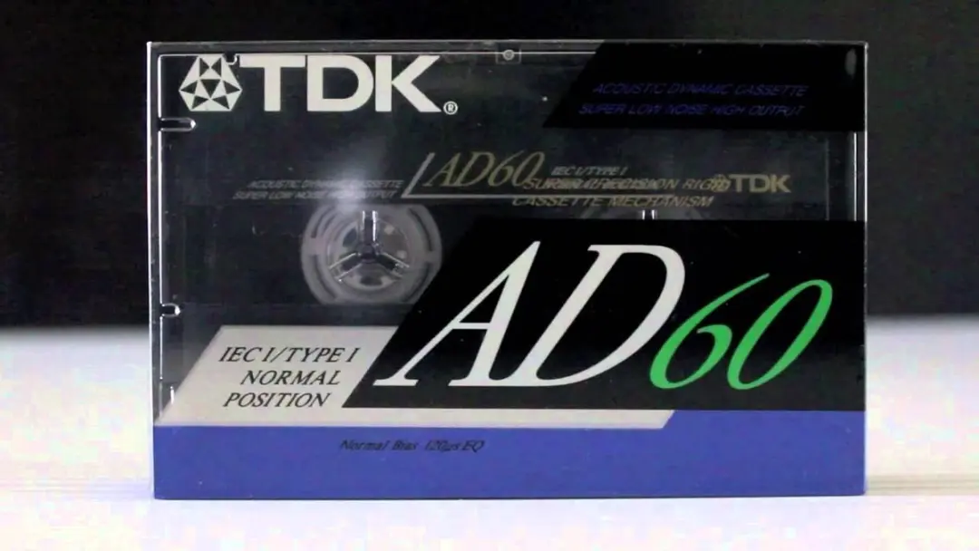 TDK AD-60 Cassetteband