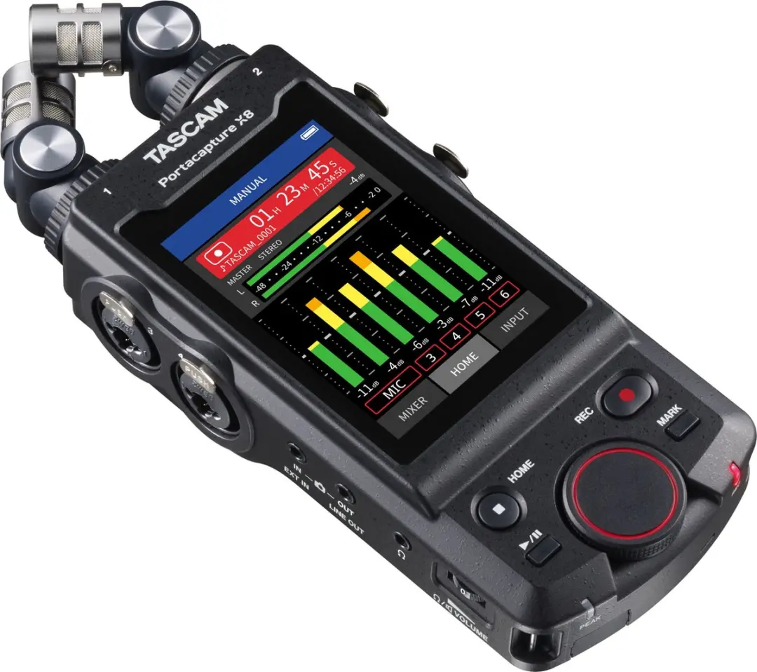 Tascam Portacapture X8 Mobiele Recorder