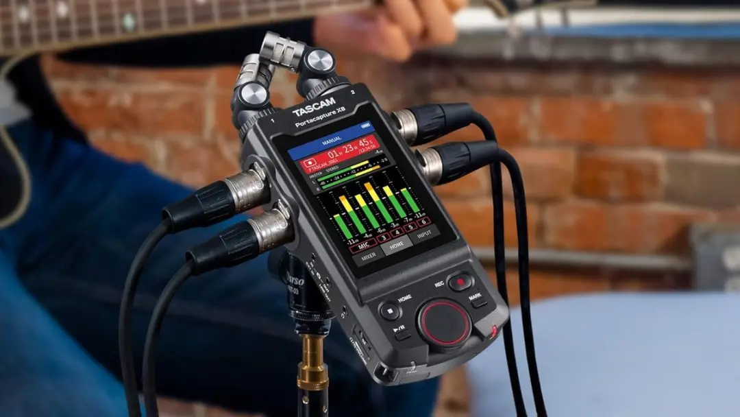 Tascam Portacapture X8 Mobiele Recorder - Zwart - afbeelding 6 van 6