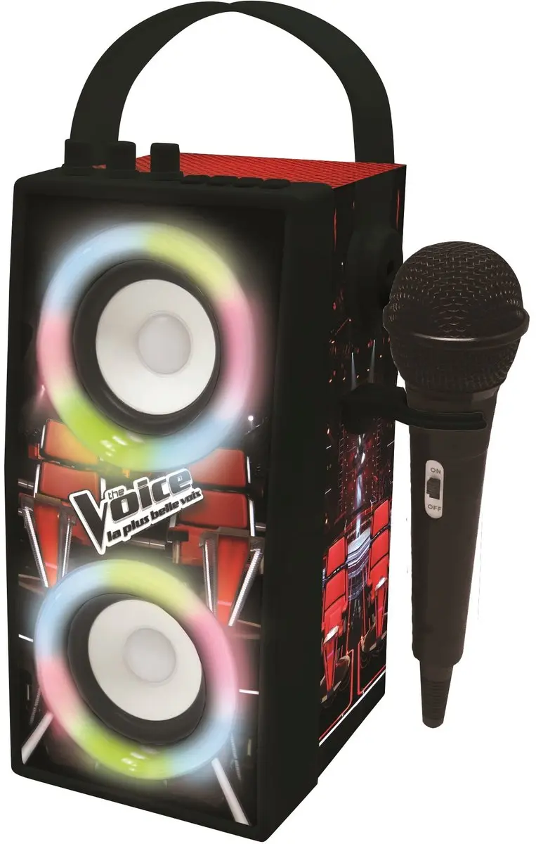 de Voice Trendy Portable Bluetooth® Luidspreker met microfoon en geweldige lich
