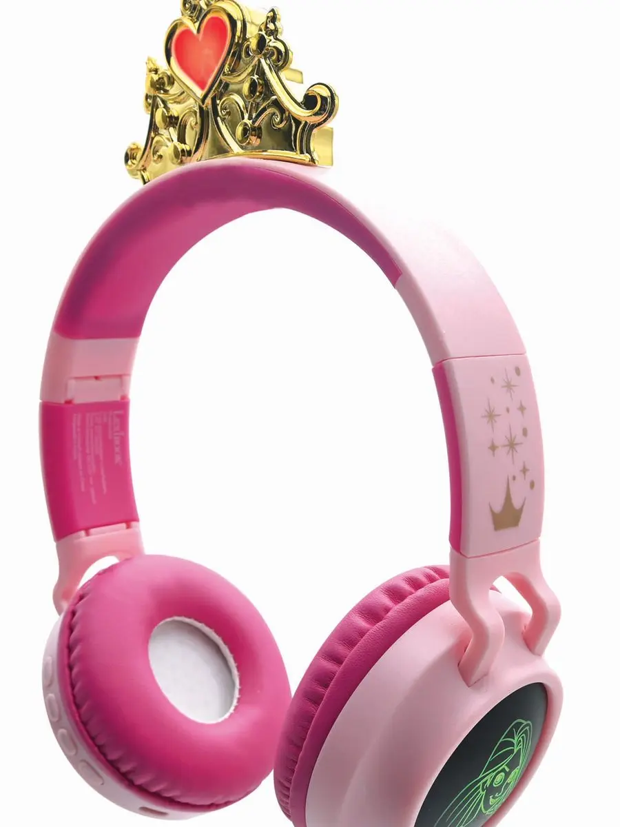 Lexibook Disney Princess HPBT015DP Bluetooth Koptelefoon - Roze - afbeelding 4 van 6