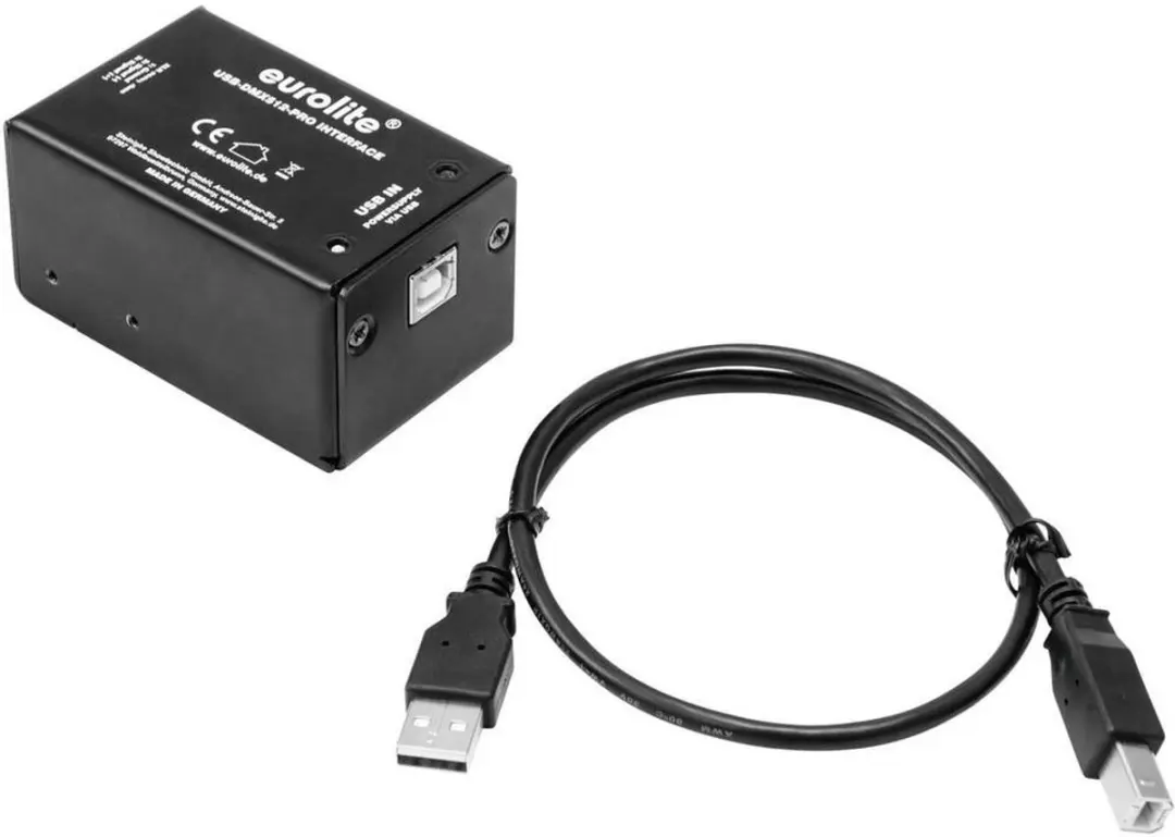 Eurolite USB-DMX512 PRO MK2 DMX interface - afbeelding 4 van 6