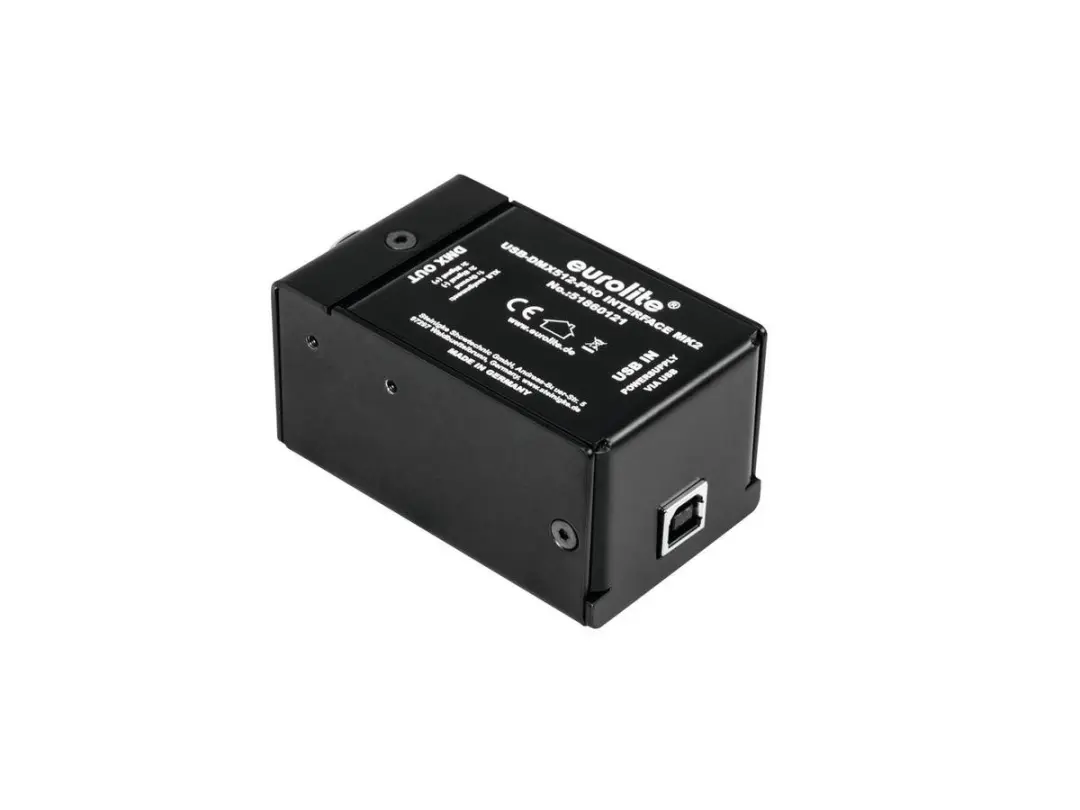 Eurolite USB-DMX512 PRO MK2 DMX interface - afbeelding 5 van 6