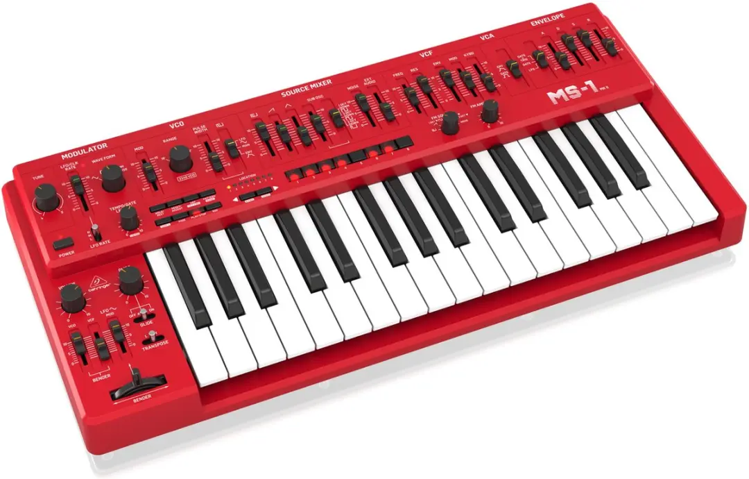 Behringer MS-1 MkII RD Analoge Synthesizer - afbeelding 3 van 6