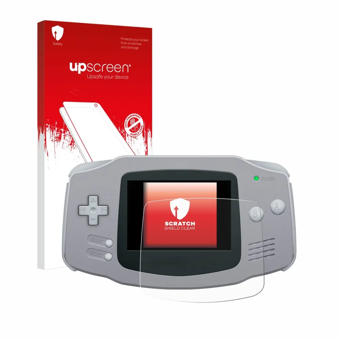 upscreen Scratch Shield Screenprotector Game Boy Advance