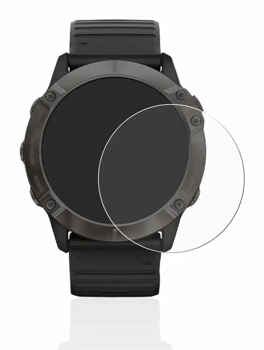 upscreen Scratch Shield Screenprotector Garmin Fenix 6X Pro - afbeelding 5 van 6