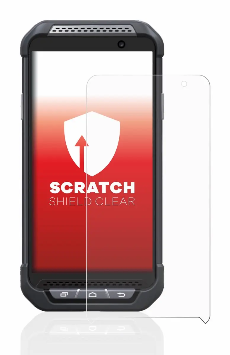 upscreen Screenprotector Point Mobile PM85 - Transparant - afbeelding 5 van 6