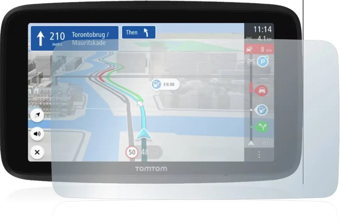 upscreen Scratch Shield Screenprotector TomTom GO Discover 6" - afbeelding 5 van 6